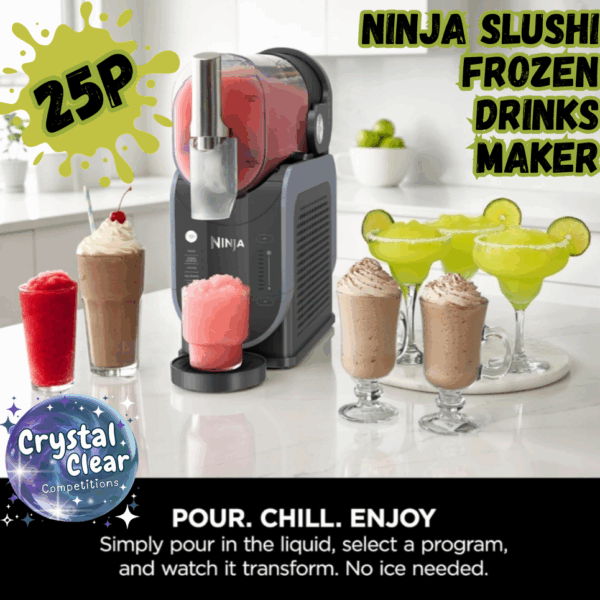 Ninja Slushi + Instant wins