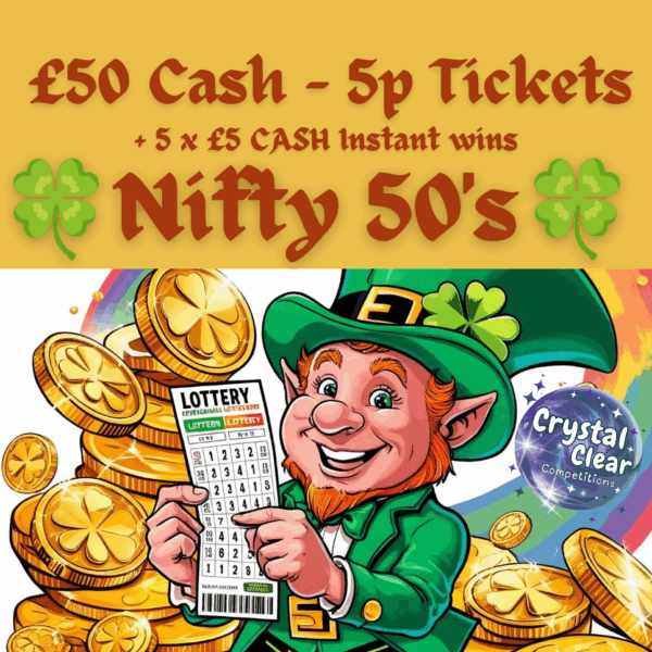 Nifty50 🍀 £50 CASH + Instant Wins