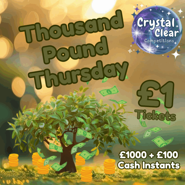 Thousand Pound Thursday + CASH Instant wins